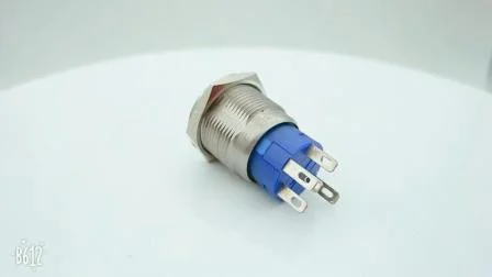 Interruptor de botão elétrico à prova d'água elétrico de alta corrente (19/22/25 mm)