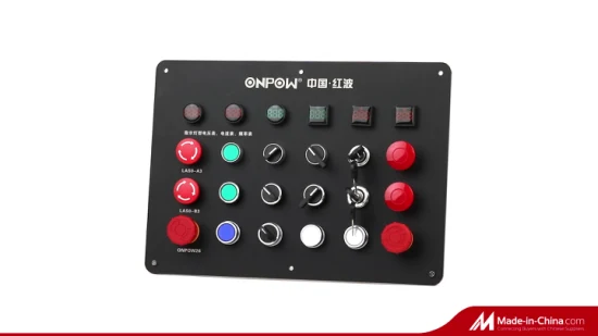 Interruptor de botão de cabeça redonda Onpow de 10 mm (LAS3Y-11/R, CE, CCC, RoHS)