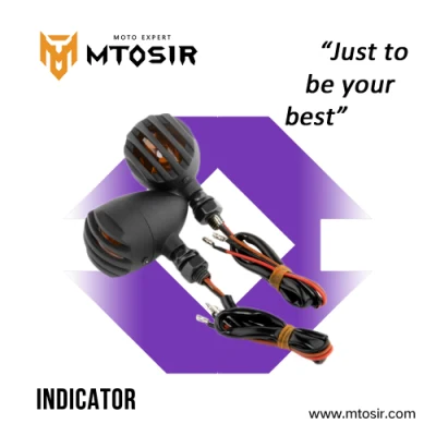 Pisca-pisca de metal para motocicleta Acessórios para motocicleta Accesorios Pare Moto Mtosir Indicator